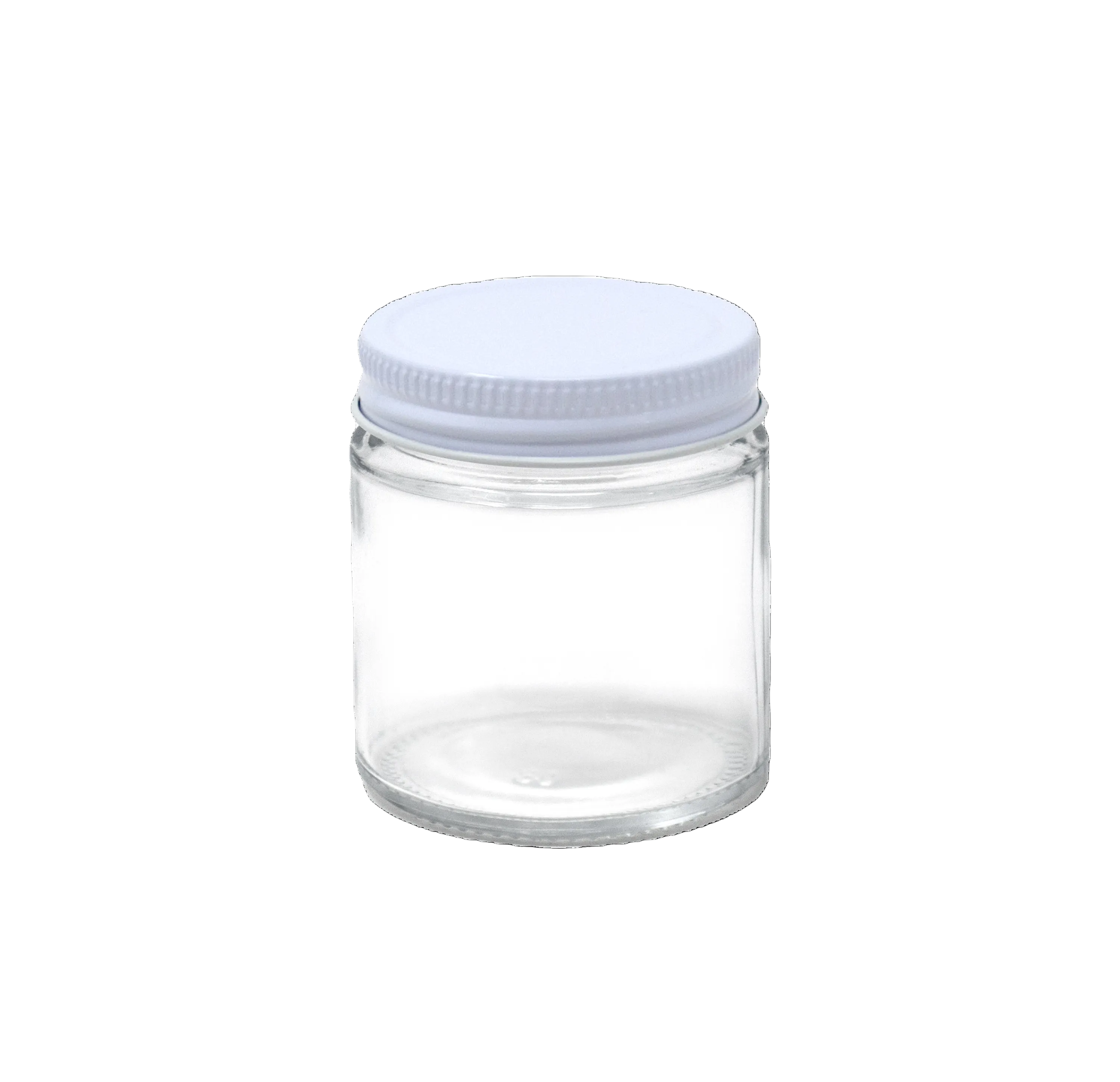 3oz Straight Glass Jar with Metal Lids(150/Case)