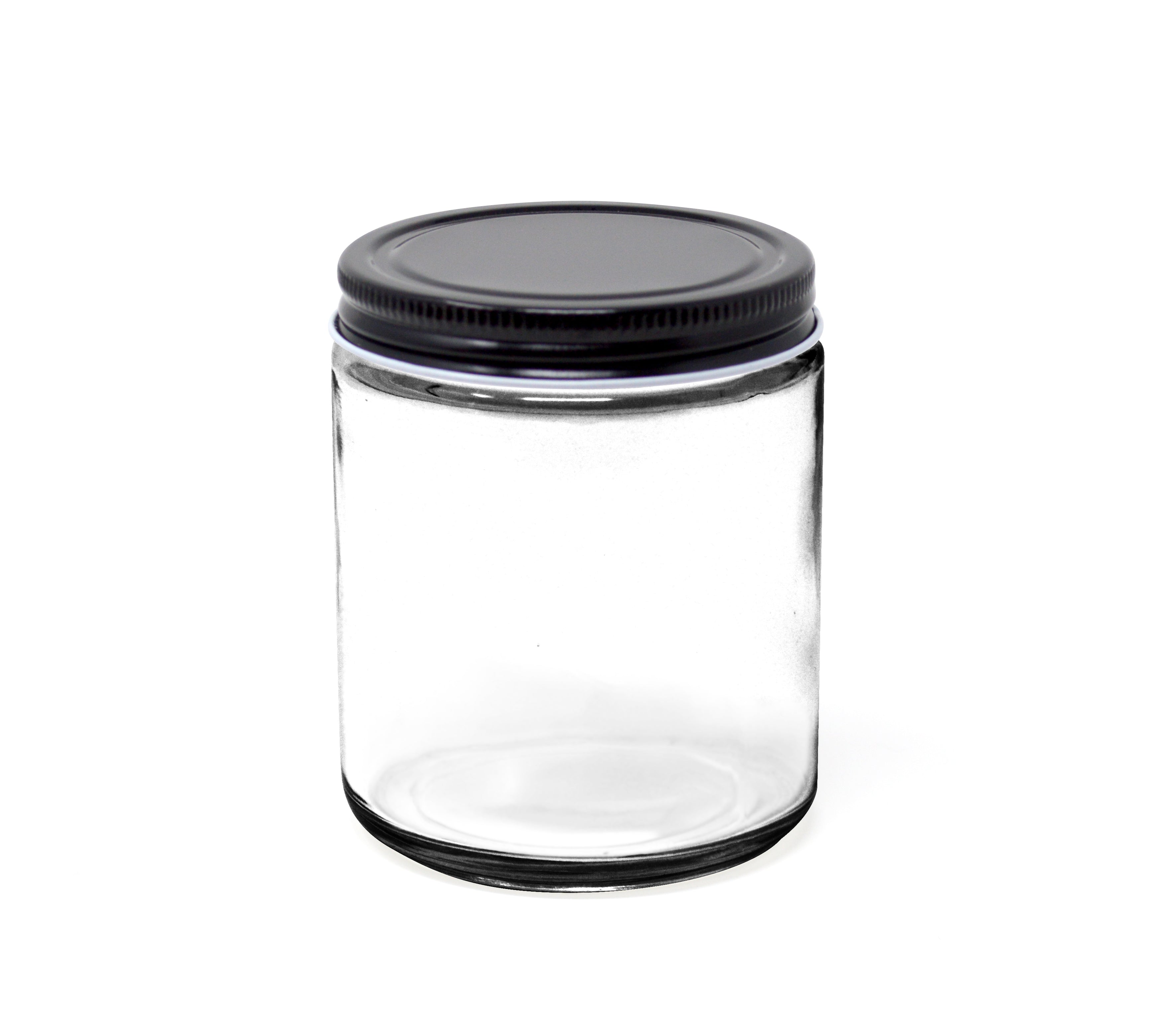 Black Metal Lids with Plastisol Liner (70-400 Neck)