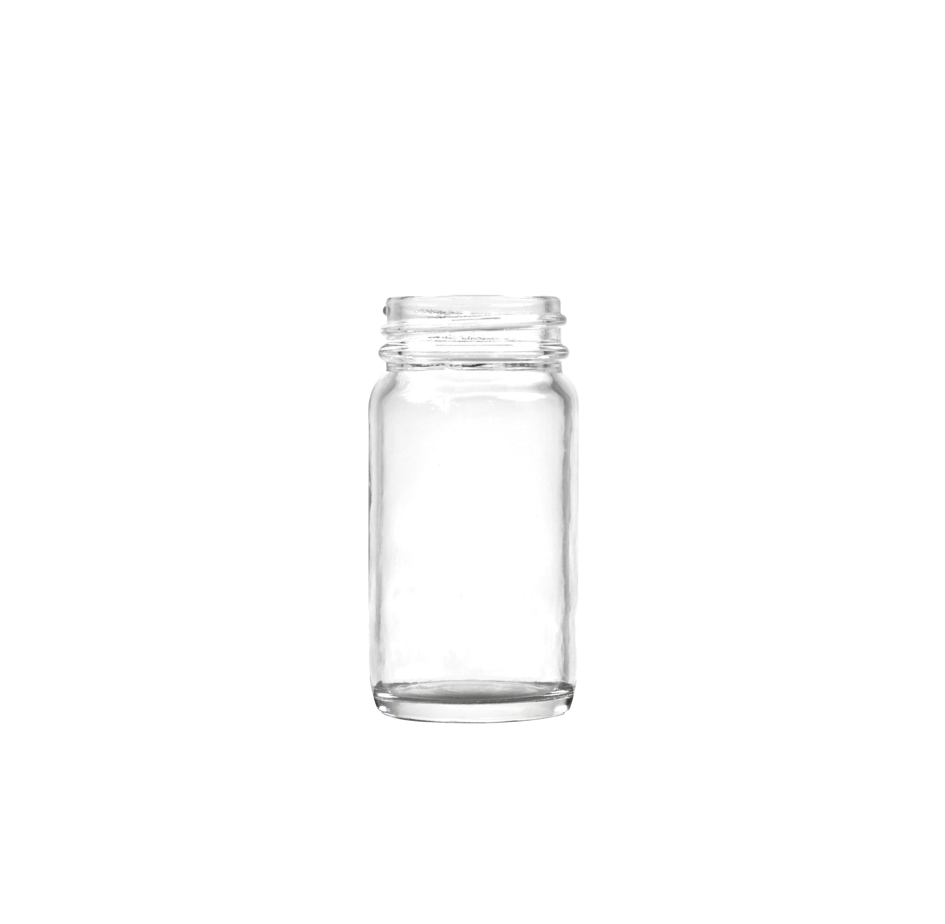 Dog Walker Glass Jar with Plastic lids. Multiple Options Available (288/Case)