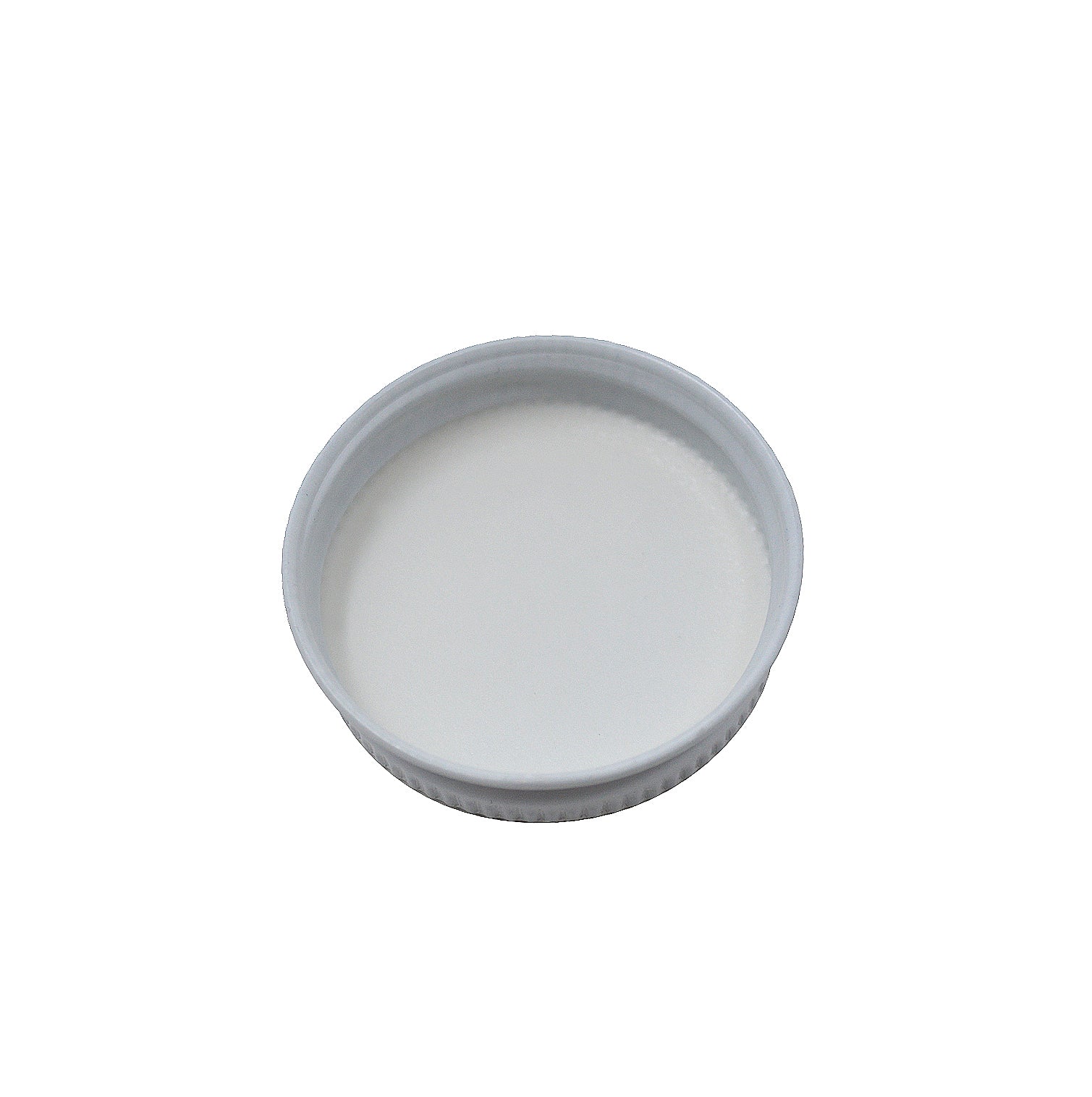 White Metal Lids with Plastisol Liner (38-400 Neck)
