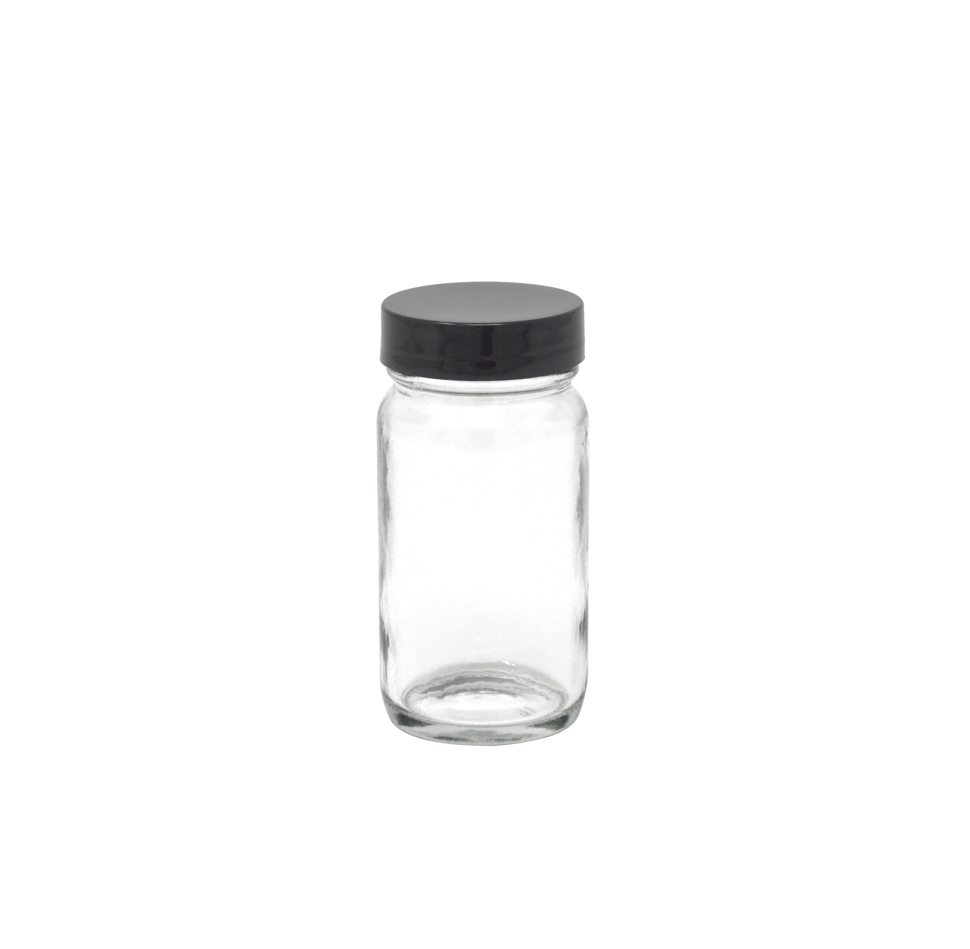 Dog Walker Glass Jar with Plastic lids. Multiple Options Available (288/Case)