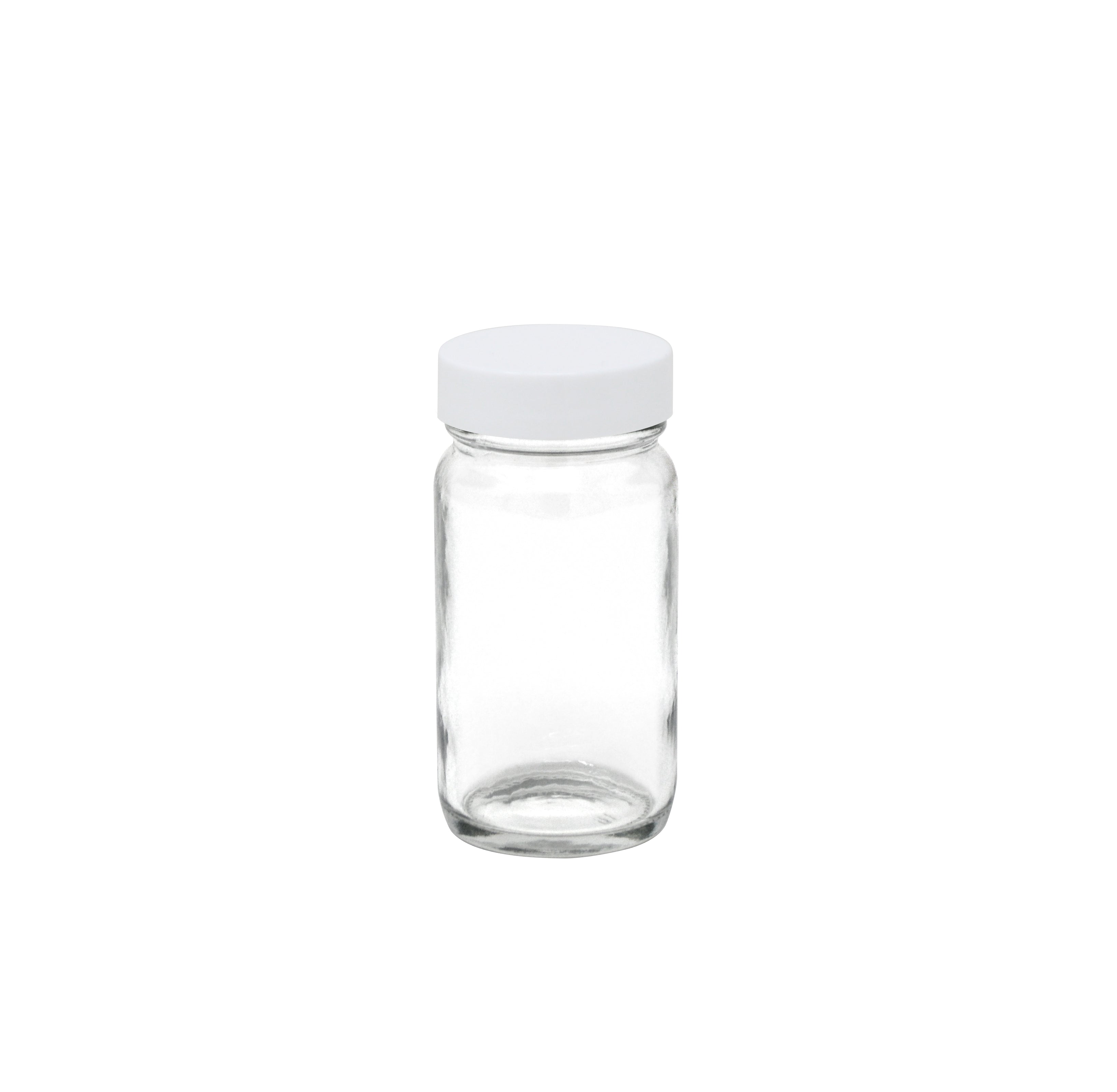 Dog Walker Glass Jar with Plastic lids. Multiple Options Available (288/Case)