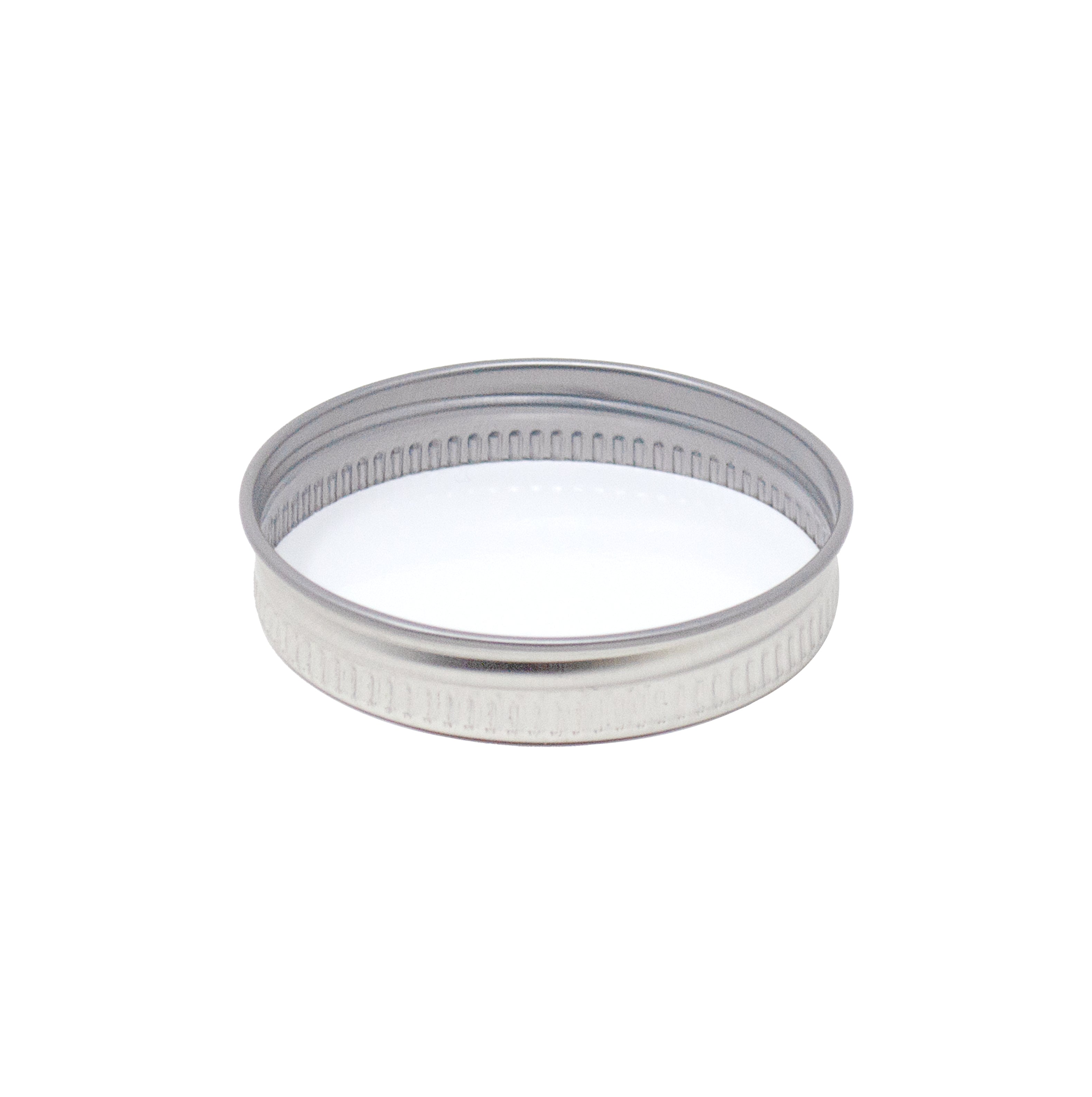 Silver Metal Lids with Paper Liner (53-400 Neck)