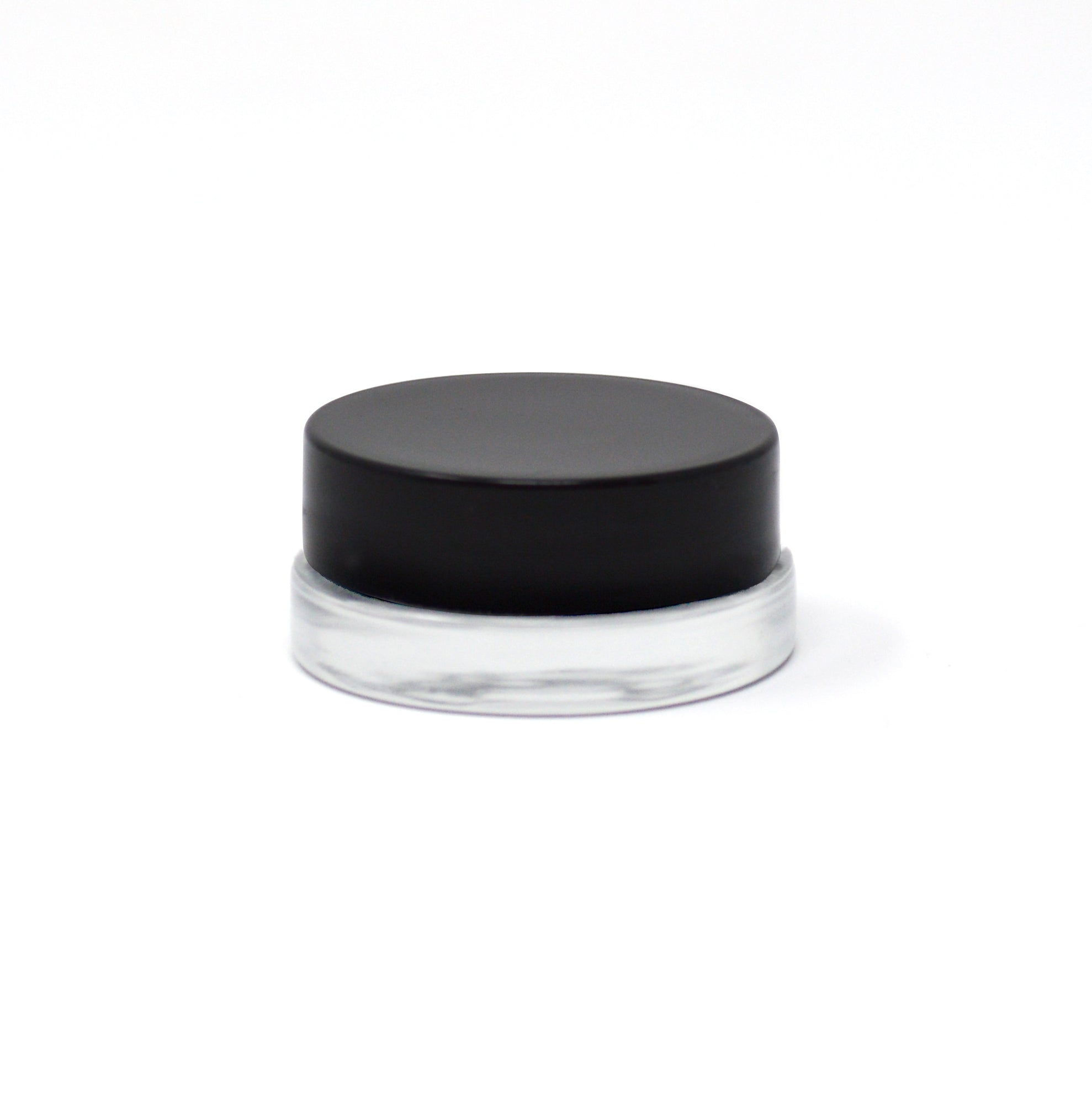 7mL Straight Glass Jar w/Plastic Lids (450/Case)