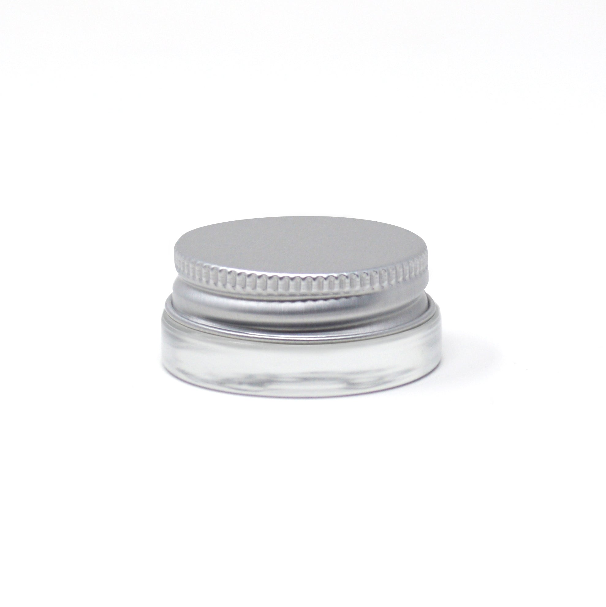 7mL Straight Glass Jar w/Metal Lids (450/Case)