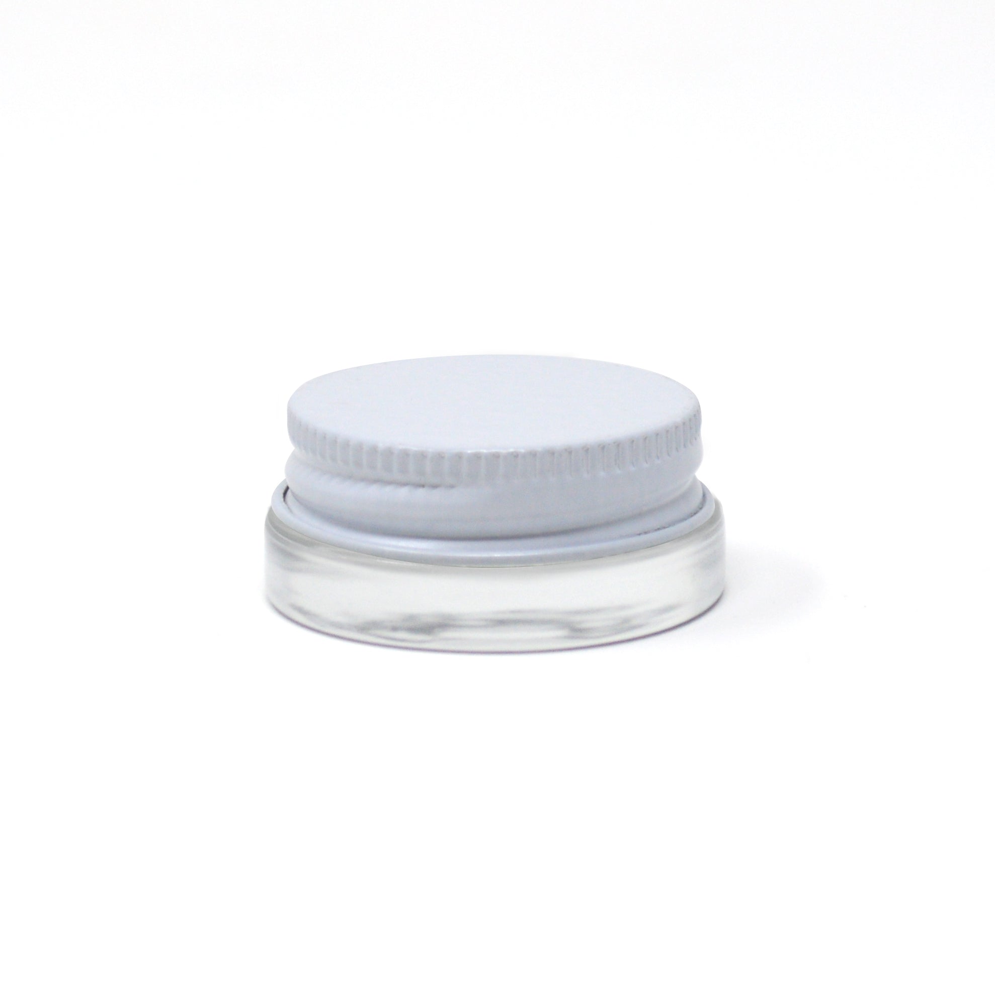 7mL Straight Glass Jar w/Metal Lids (450/Case)