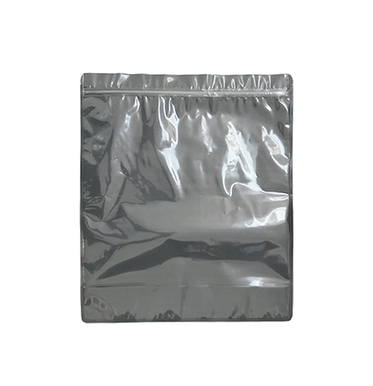 14"x16" Matte Black/Clear Standing Bags (50/pack)