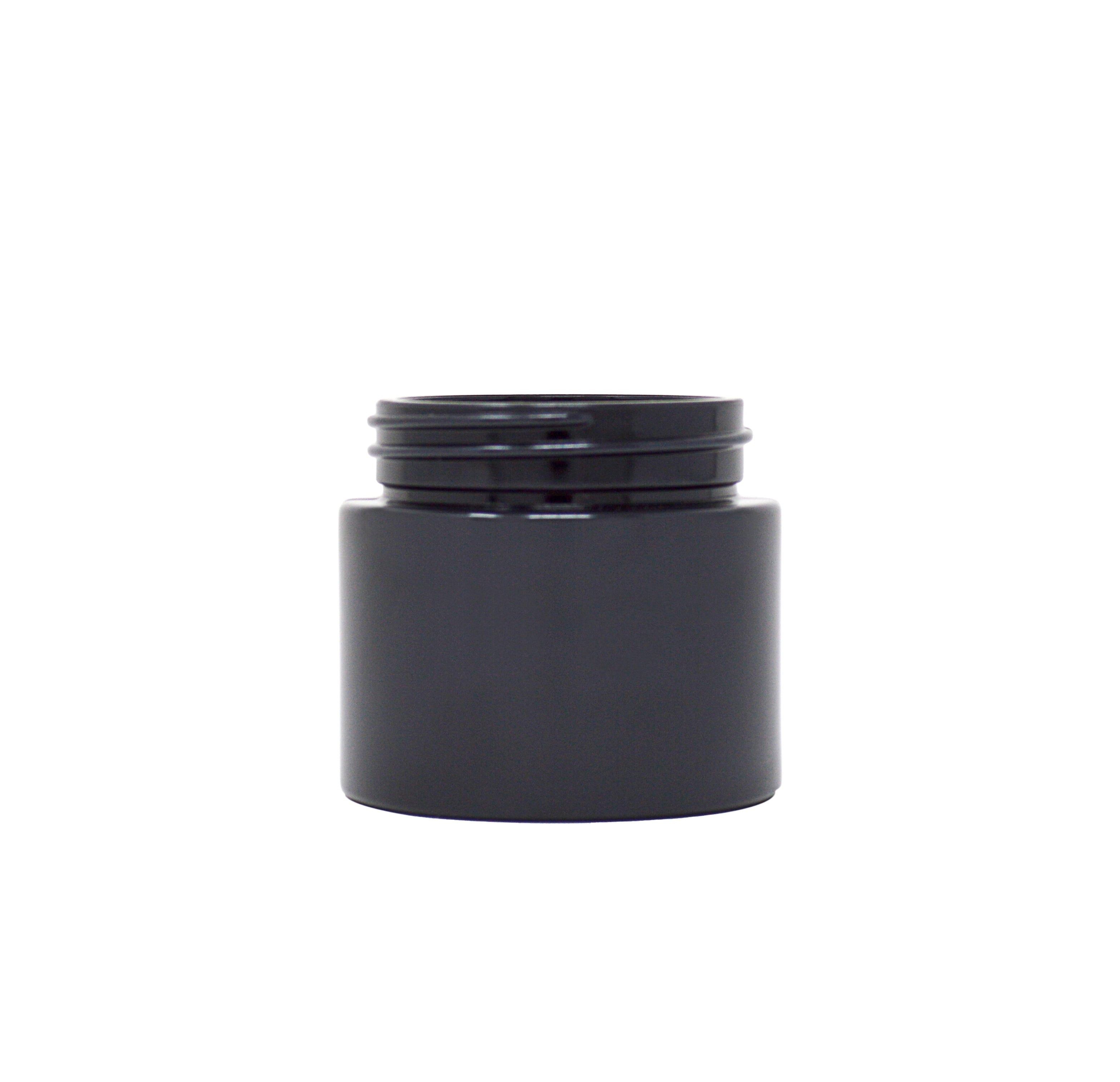 3oz Black Glass Jar with a 53-400 neck (96/Case)