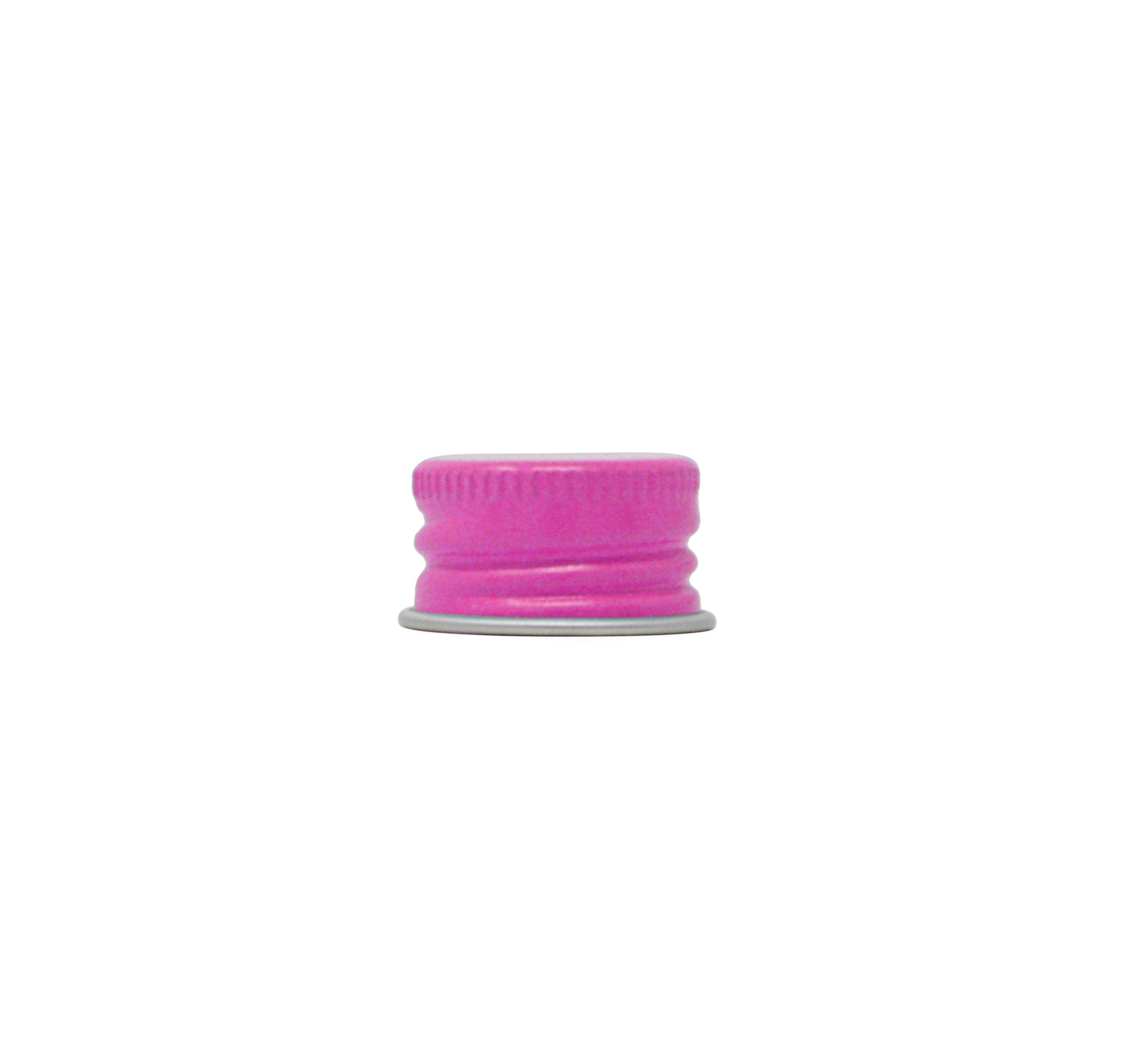 Pink Metal Lids with Paper Liner (20-400 Neck)