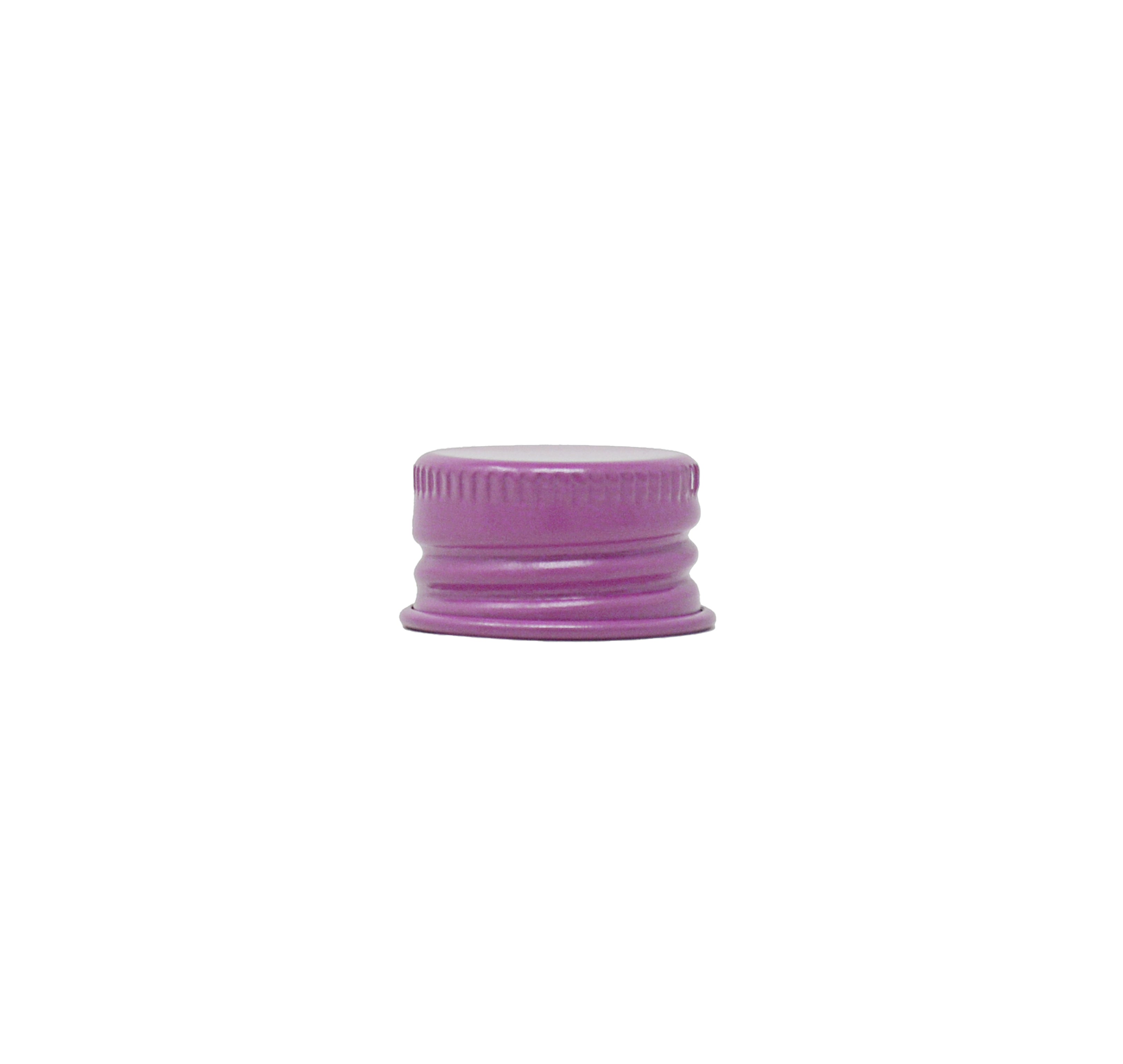 Purple Metal Lids with Paper Liner (20-400 Neck)