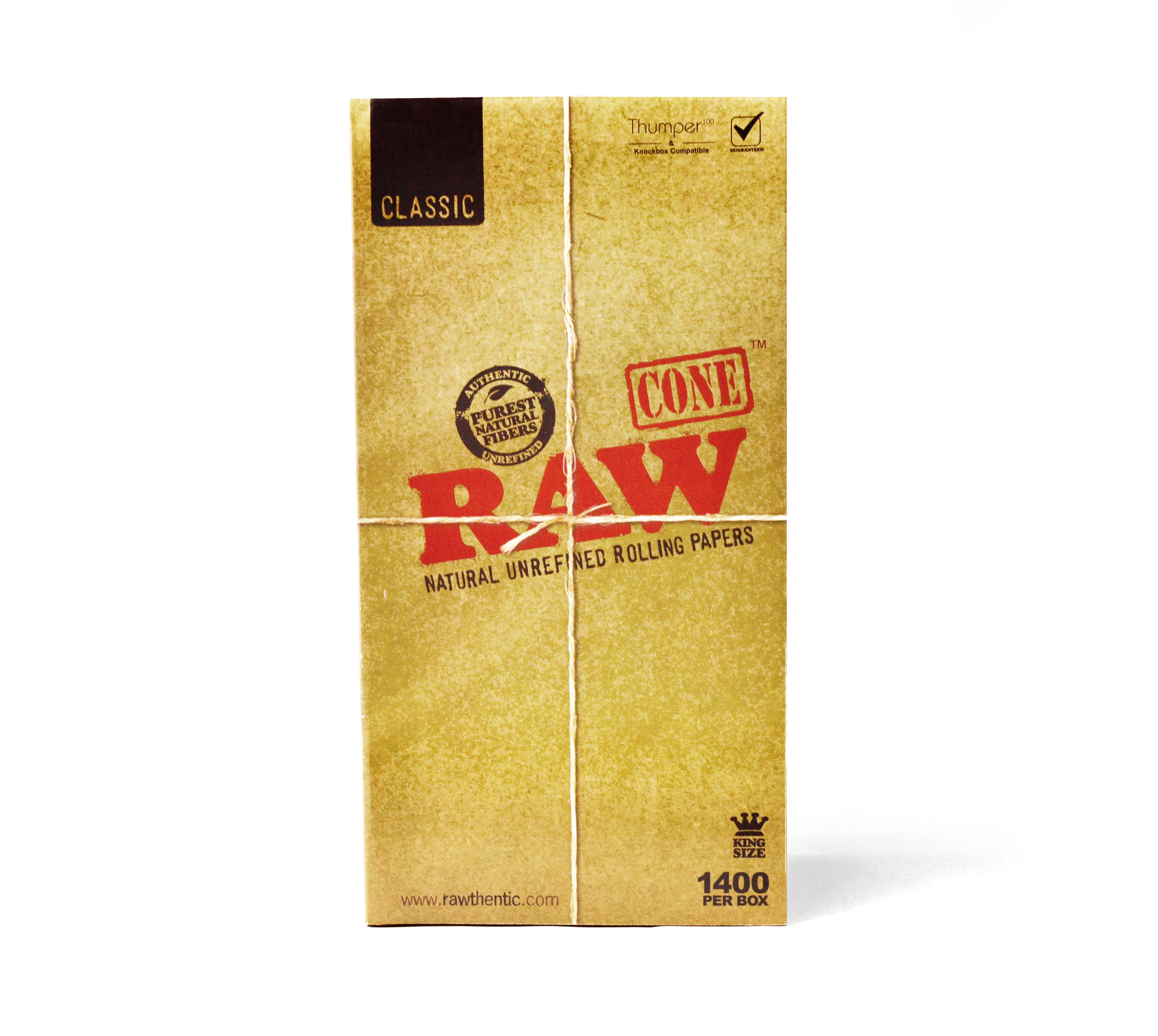 RAW™ King Size Classic Cones  (1400/box)